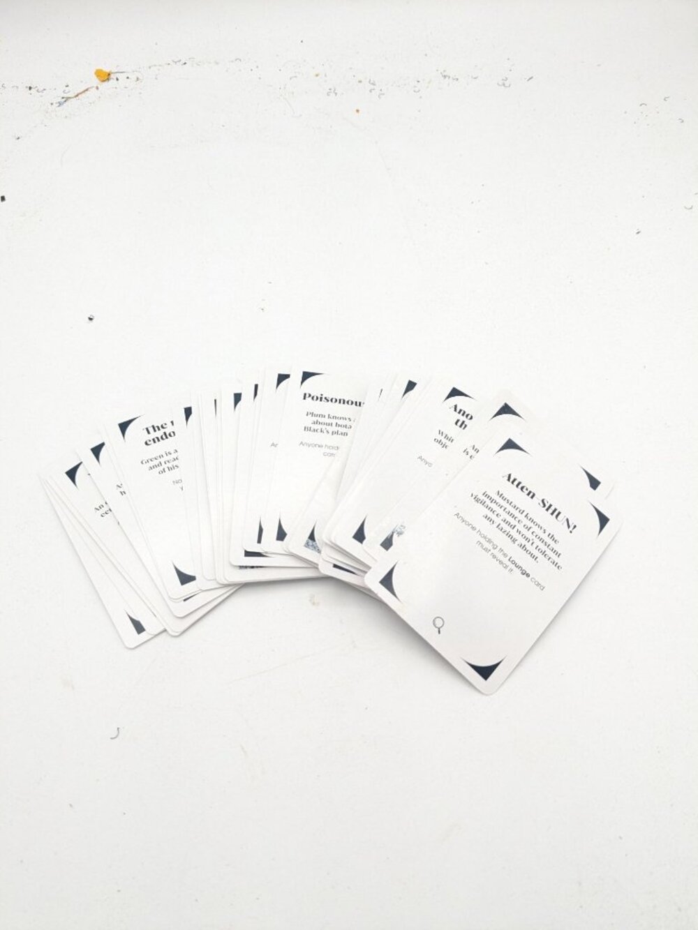 2023 Clue Cards Mysteries Board Game Replacement Cards Set Of 29